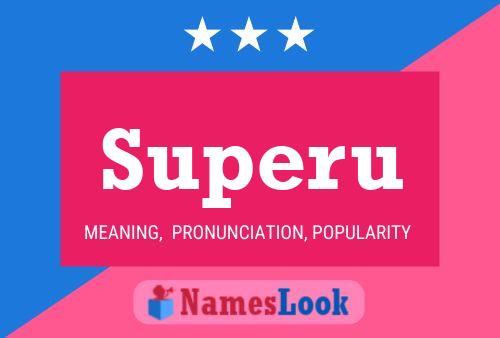 Superu Name Poster