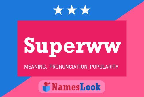 Superww Name Poster