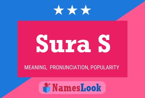 Sura S Name Poster