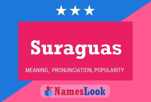 Suraguas Name Poster