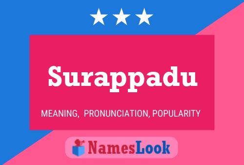 Surappadu Name Poster