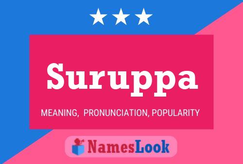 Suruppa Name Poster