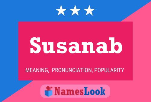 Susanab Name Poster