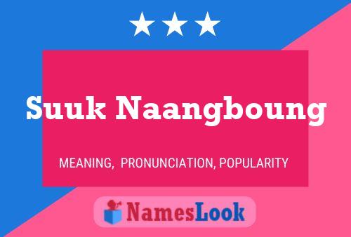 Suuk Naangboung Name Poster