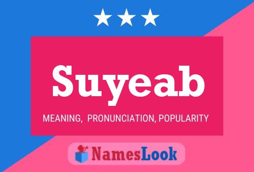 Suyeab Name Poster