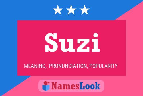 Suzi Name Poster