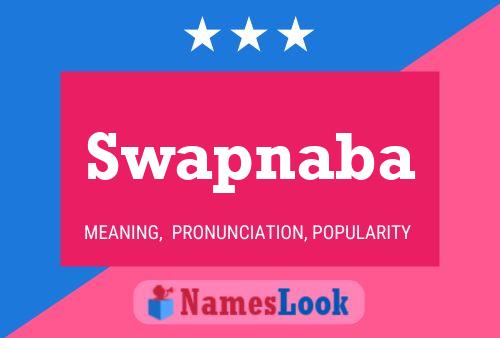 Swapnaba Name Poster