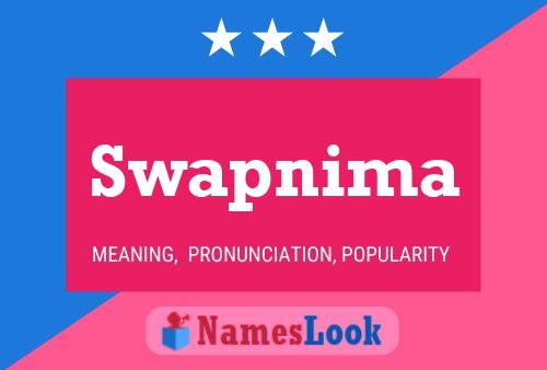 Swapnima Name Poster