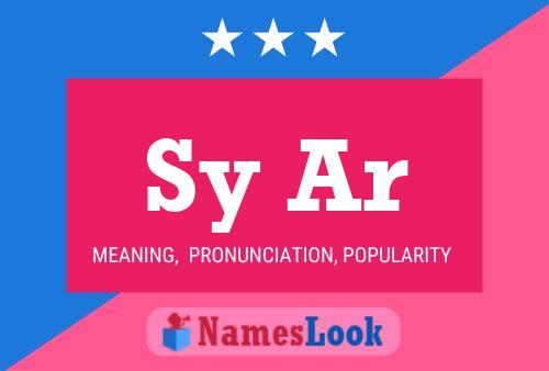 Sy Ar Name Poster