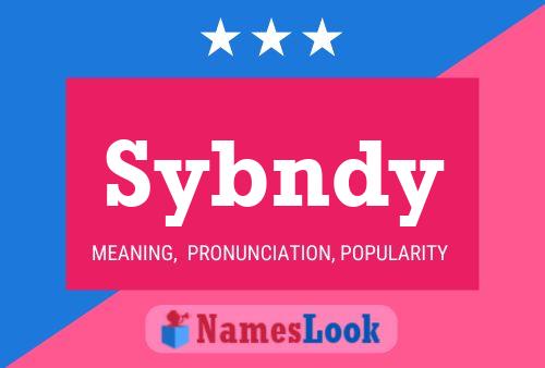 Sybndy Name Poster