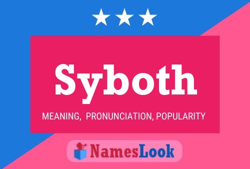 Syboth Name Poster