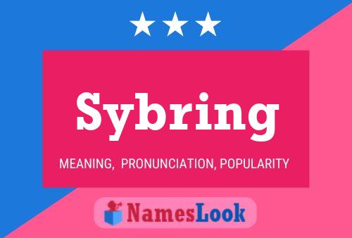 Sybring Name Poster