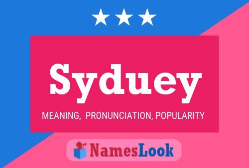 Syduey Name Poster