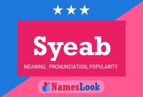 Syeab Name Poster