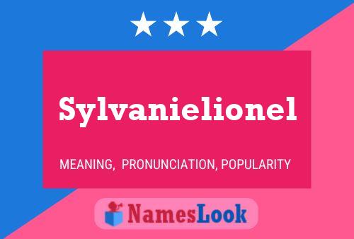 Sylvanielionel Name Poster