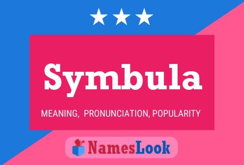 Symbula Name Poster