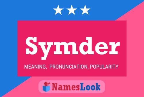 Symder Name Poster