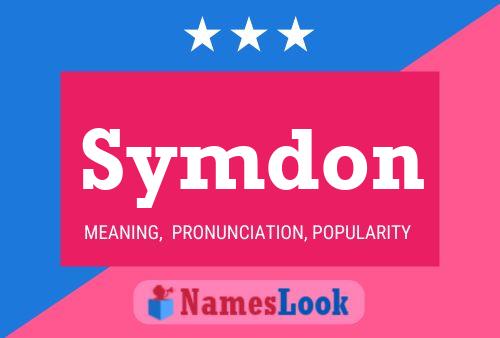 Symdon Name Poster