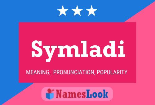 Symladi Name Poster