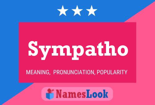 Sympatho Name Poster