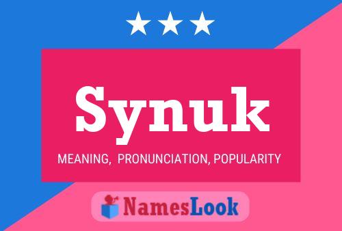 Synuk Name Poster