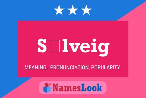 Sólveig Name Poster