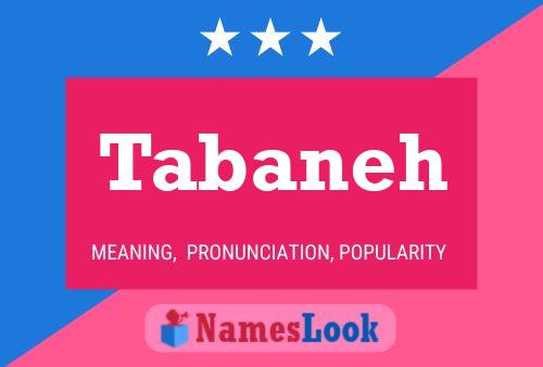 Tabaneh Name Poster