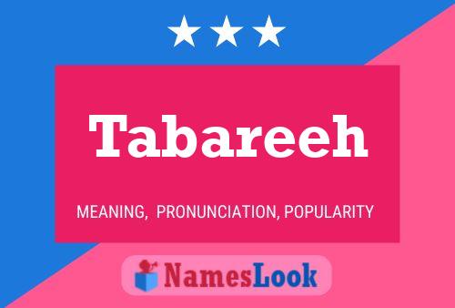 Tabareeh Name Poster