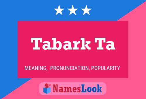 Tabark Ta Name Poster