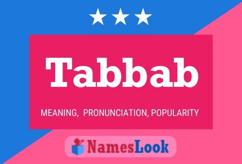 Tabbab Name Poster