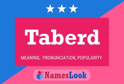 Taberd Name Poster