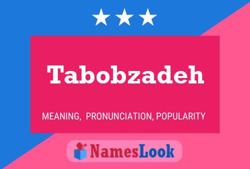 Tabobzadeh Name Poster