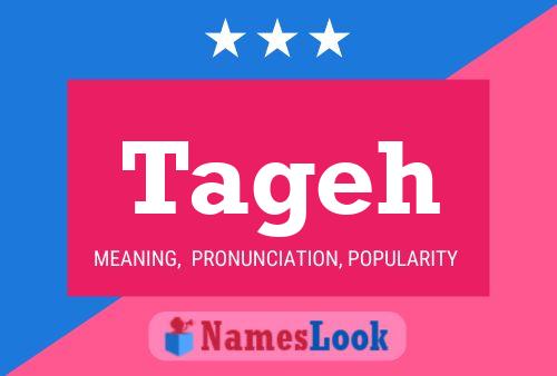 Tageh Name Poster