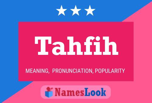 Tahfih Name Poster