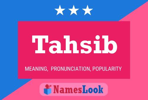 Tahsib Name Poster