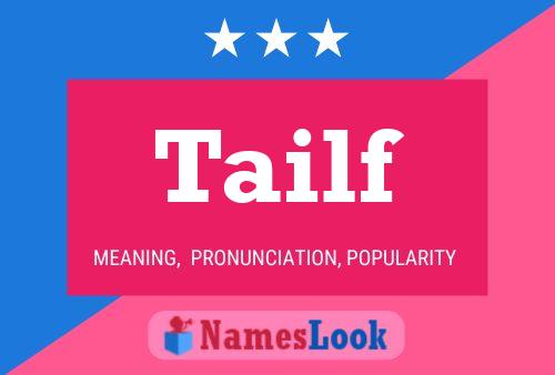 Tailf Name Poster