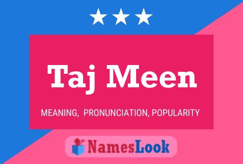 Taj Meen Name Poster