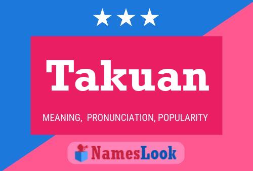 Takuan Name Poster