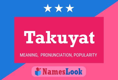 Takuyat Name Poster