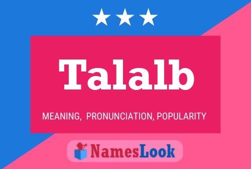 Talalb Name Poster