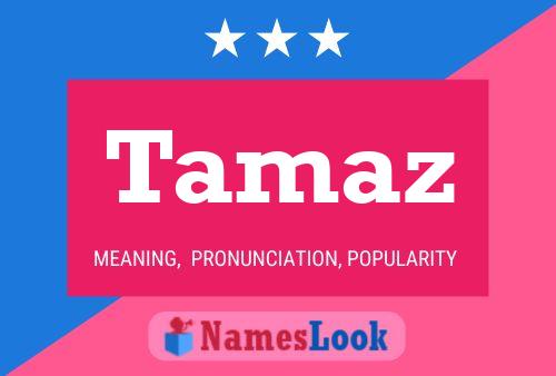 Tamaz Name Poster