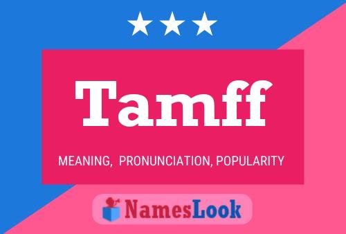 Tamff Name Poster