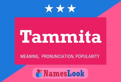 Tammita Name Poster