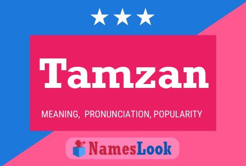 Tamzan Name Poster