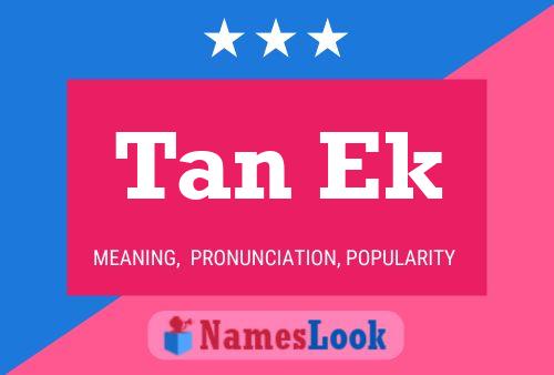 Tan Ek Name Poster