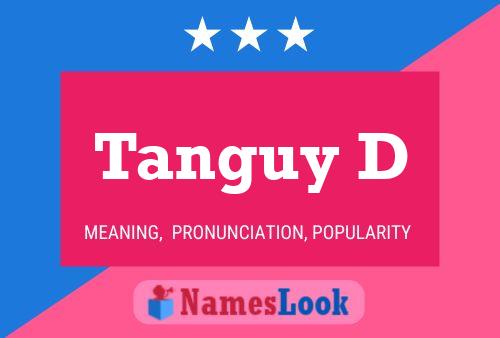 Tanguy D Name Poster