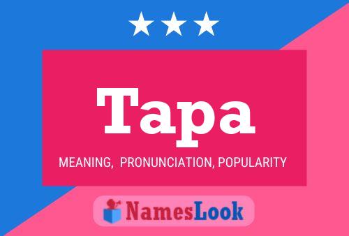 Tapa Name Poster