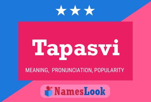 Tapasvi Name Poster