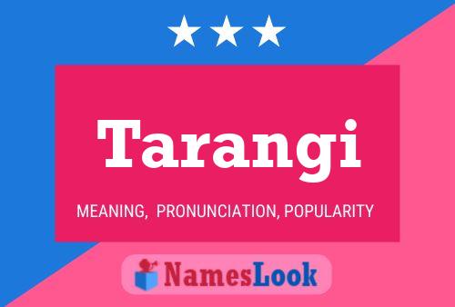 Tarangi Name Poster