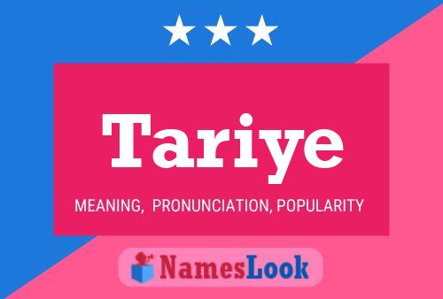 Tariye Name Poster